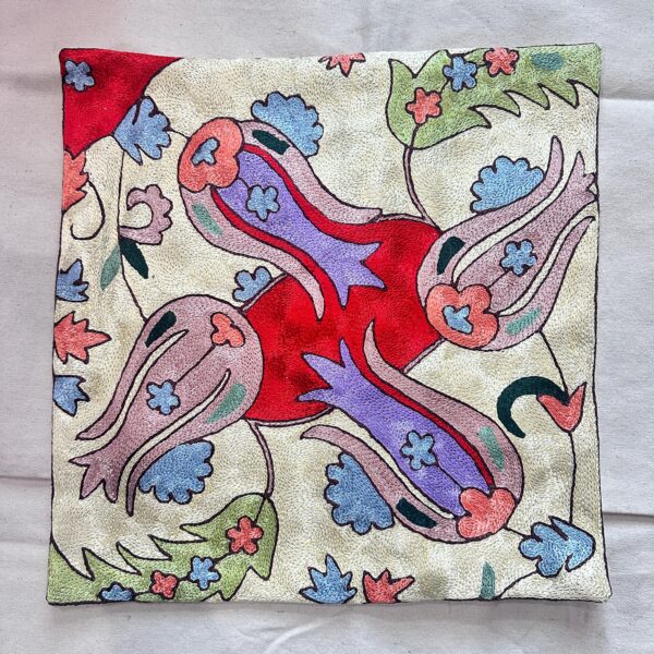 Silk cushions 16”x16” stock available