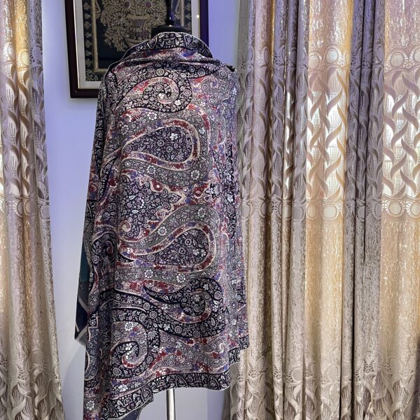 Kalmkari pashmina shawl 100x200 cms