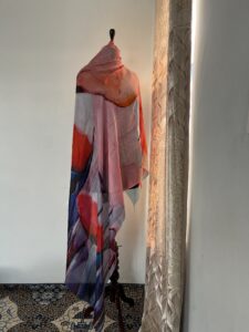 Silk mulberry stoles 