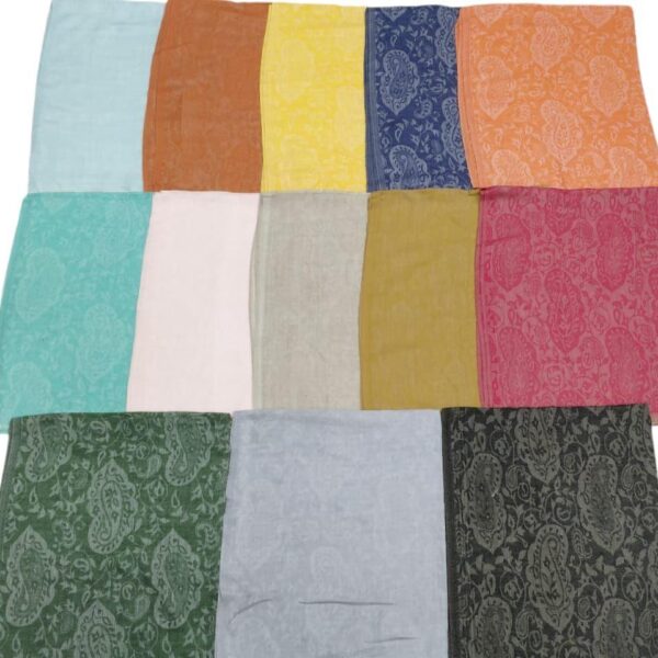 MP self design stoles 70x200 cms solid colours available